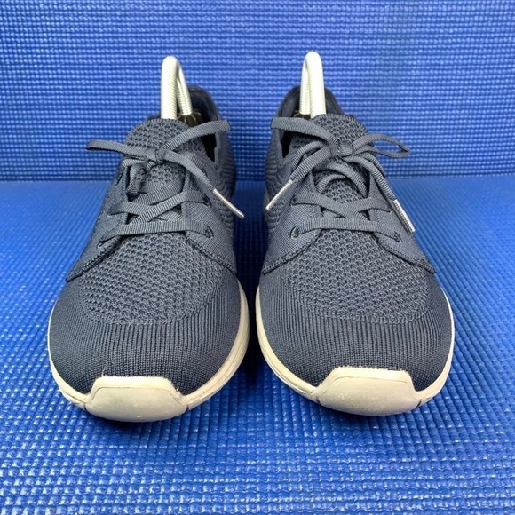 SKECHERS AIR-COOLED Women`s Size 10 Navy Blue Grey Comfort Shoes SN 158184 - Picture 2 of 8